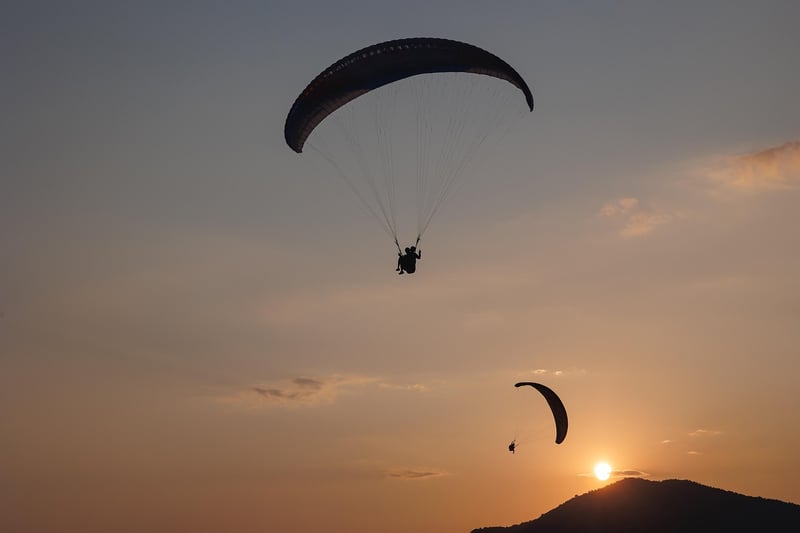 Skydiving Parachute Image